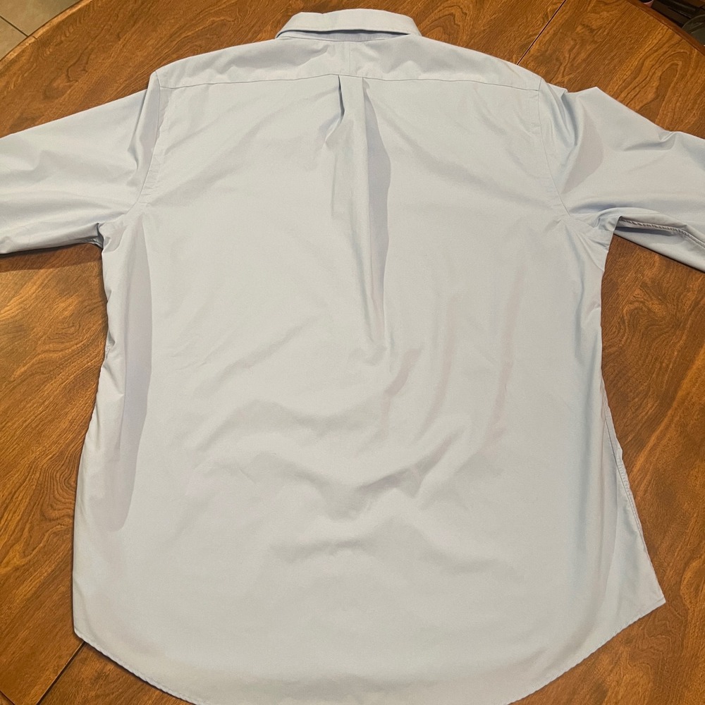 Polo Ralph Lauren Slim Fit Performance Shirt Mens XXL Light Blue Button Down - Picture 15 of 16
